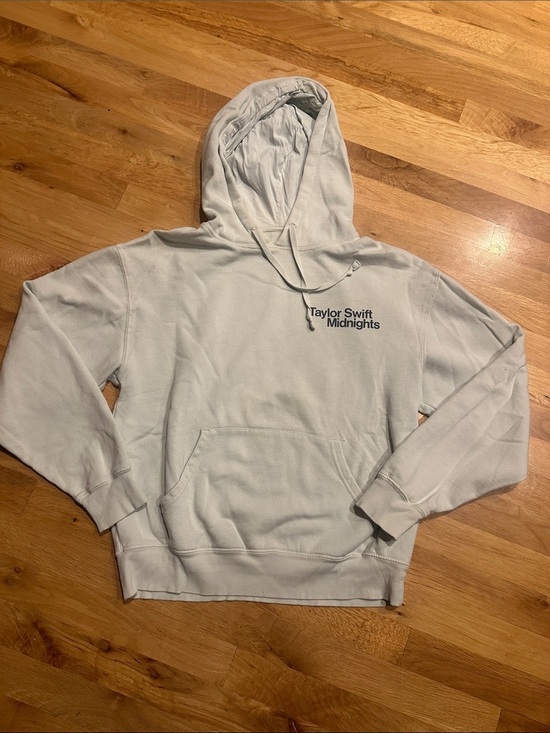 Taylor Swift Tops - Taylor Swift Midnights Pale Blue Size Small Pullover Hoodie
